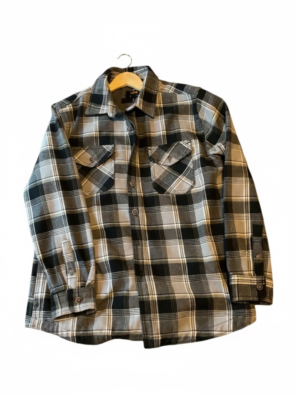 Men’s Lee heavy Lined flannel shirt  large